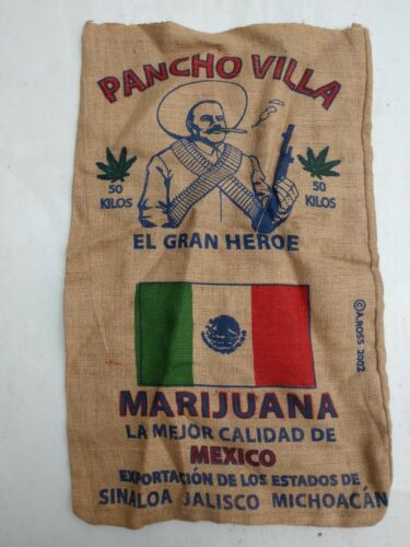 Pancho Villa Decorative Gunny Sack