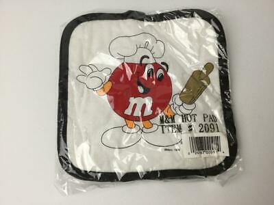 Vintage Square M & M Hot Pad Pot Holder 1996 Mars NEW in Package