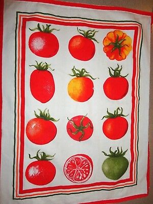 RED TOMATO KITCHEN TOWEL TABLE RUNNER LARGE 27.5