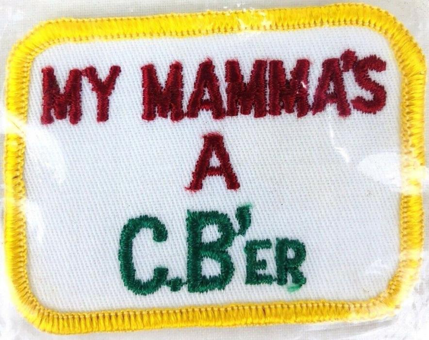 New Vintage CB Radio Embroidered Patch 