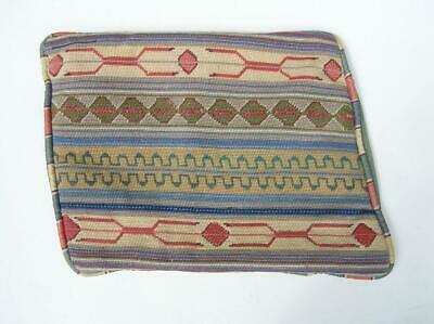Needlepoint Aztec Indian Blanket Motiff Southwest Arts & Crafts Pillow cover 18