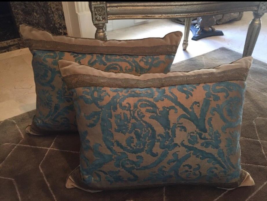 FORTUNY PILLOWS - priced as a pair (16
