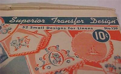 Superior Transfer Design(52 Small Designs for linens)Original Envelope  #12052C