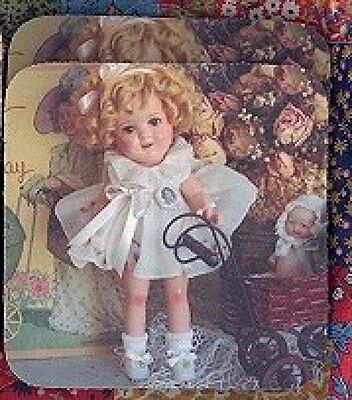 SHIRLEY TEMPLE DOLL Rubber Backed Coasters #0596
