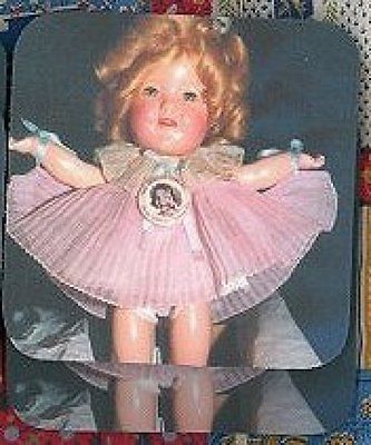 SHIRLEY TEMPLE DOLL Rubber Backed Coasters #0467