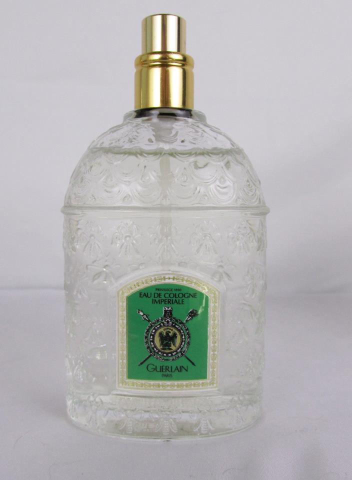 Vintage Guerlain 1999 Green Label Cologne Imperiale 3.4 Bee Bottle