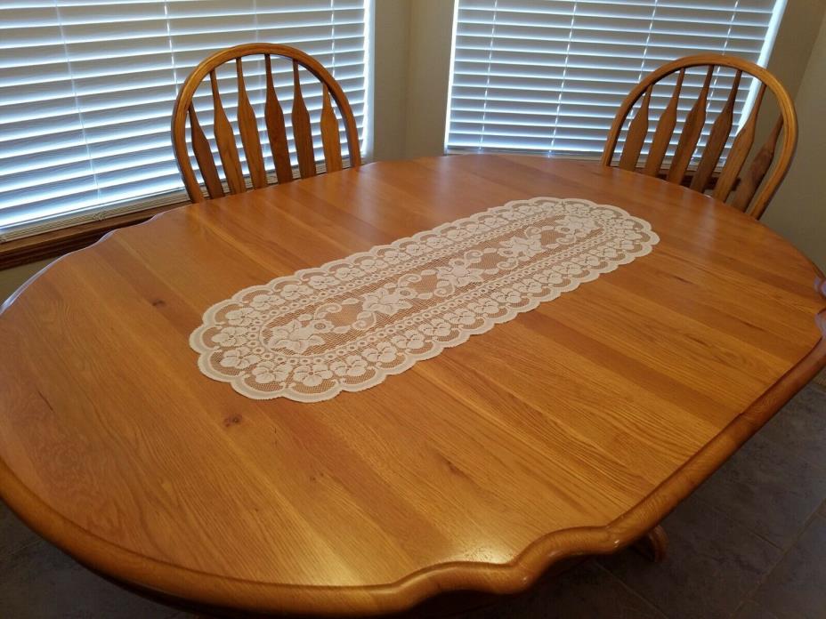 Nice White Lace Table Runner, 42.25