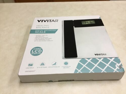 Vivitar Digital Bathroom Clear Scale. Model: PS-V134-C