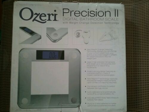 Ozeri Precision II Digital Bathroom Scale (440 lbs Capacity)