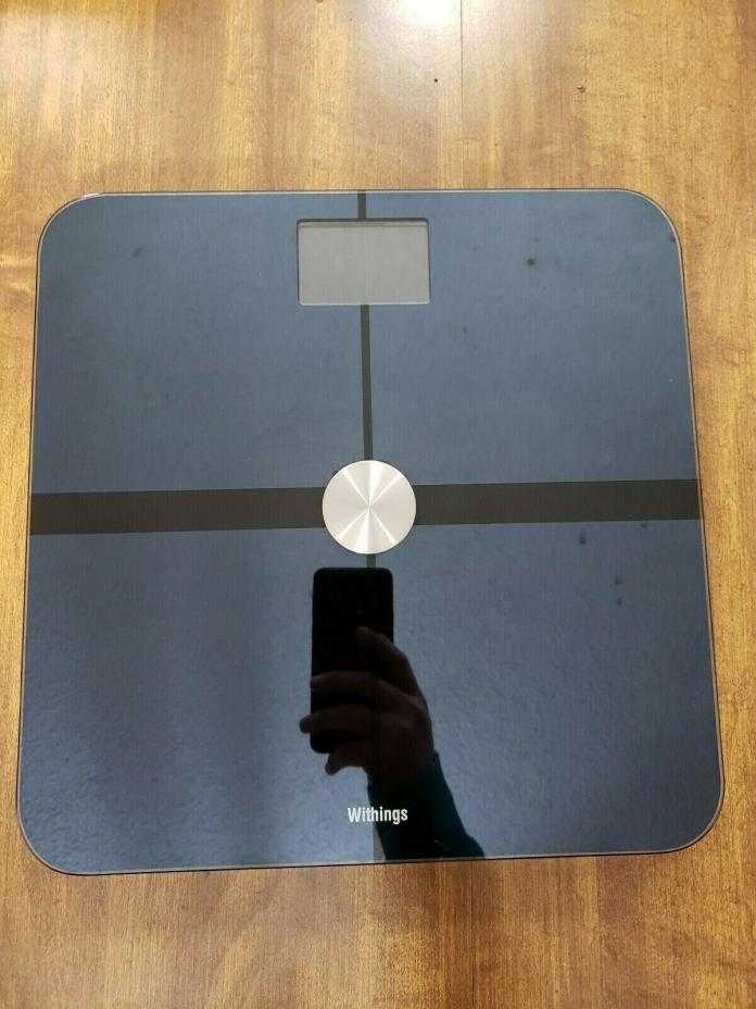 Used Withings Smart Body Analyzer Black WS-50 Wi-Fi Scale #kwS5