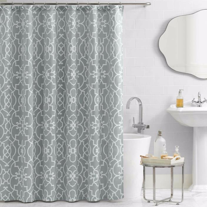 New Vue By Ellery Signature Iron Gates Shower Curtain Green 72