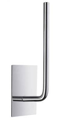 Self Adhesive Spare Toilet Paper Holder with Rectangular Plate in P [ID 3778162]