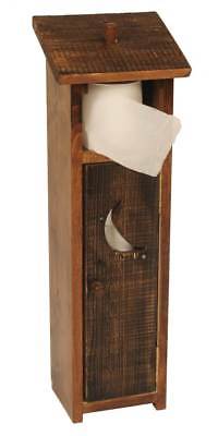 Rustic Wood Toilet Paper House [ID 108187]