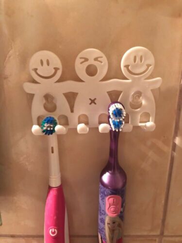 BalleenShiny Cute Cartoon Bathroom Kitchen,Toothbrush, Towel Rack