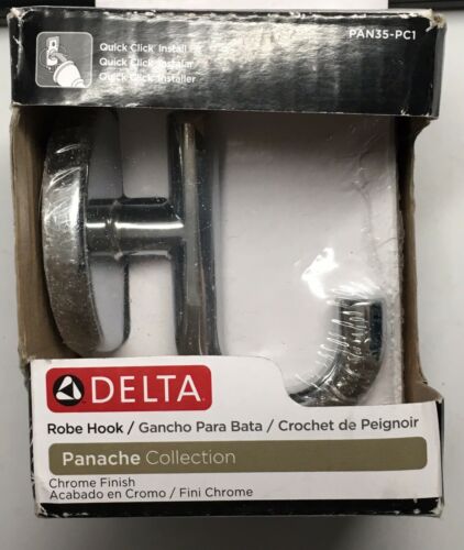 Delta Panache Bath Robe Hook in Polished Chrome  / Lyndall / Trinsic