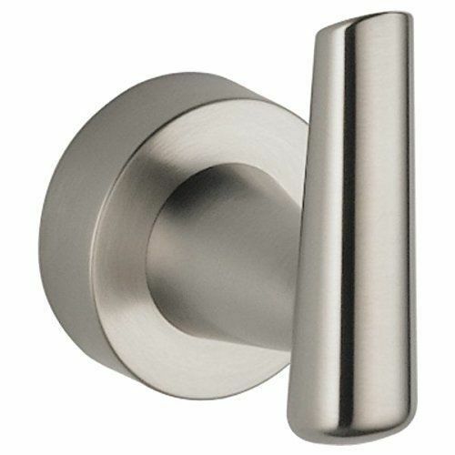 Pair Delta Faucet 77135-SS Compel Robe/towel Hook-Stainless Steel contemporary