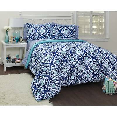 your zone jenna bed in a bag bedding set, Queen size