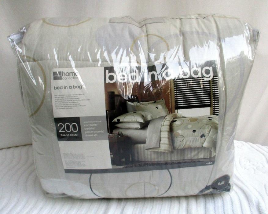 JC PENNY..HOME COLLECTION..200 THREAD COUNT..COMFORTER, SHEETS+..NEW..FULL $139