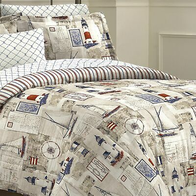 Free Spirit Cape Cod Bed In A Bag Bedding Set, Queen Size