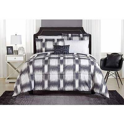 Mainstays Emerson Plaid Bed-in-a-Bag Bedding Set, Full Size