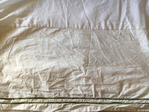 Linens And Things Hotel Living Embroidered King Bedskirt Sage Green