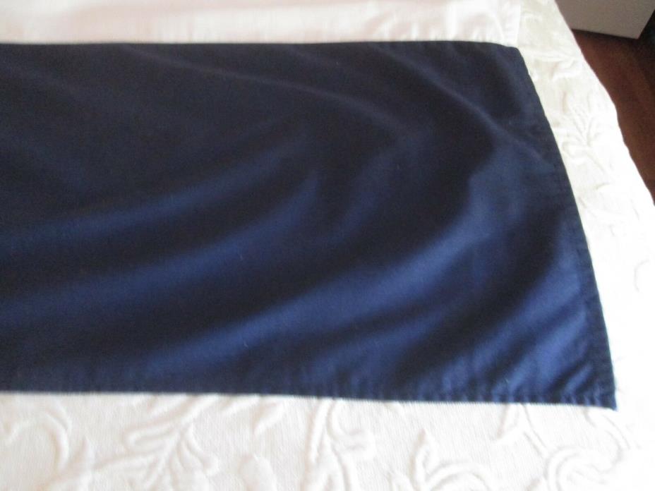 LNT Navy Tailored Queen Bed Skirt