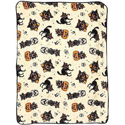 Black Throws Cats Blanket