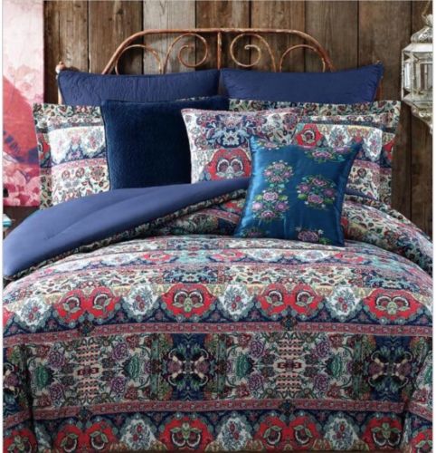NIP Tracy Porter Poetic Wanderslust Mirielle Floral Full/Queen Comforter Set