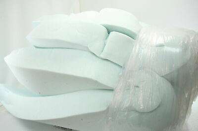 LUCID 4 Inch Gel Memory Foam Mattress Topper King Blue Color Ventilated Design