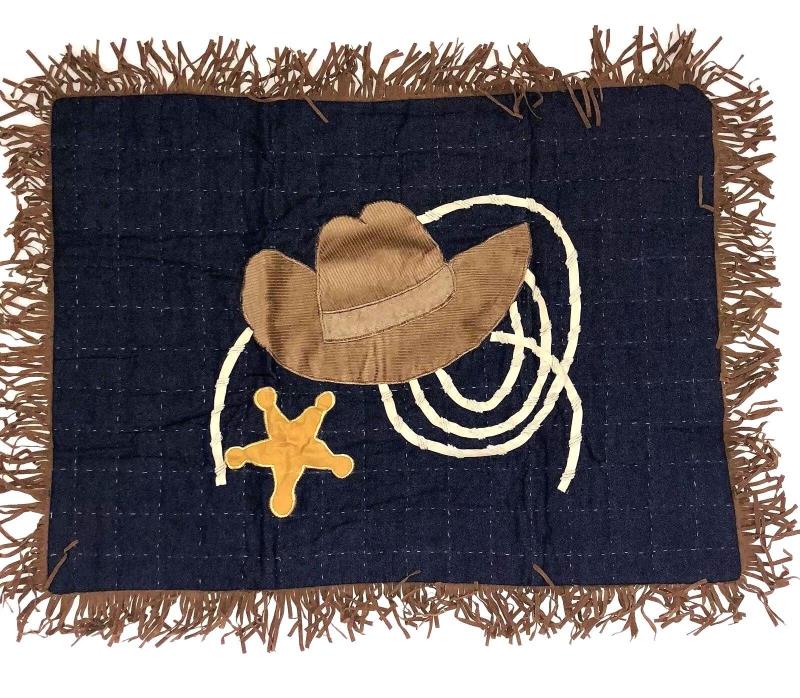 Anna Claire for Kids Pillow Sham Handcrafted Standard Size Cowboy/Western Theme