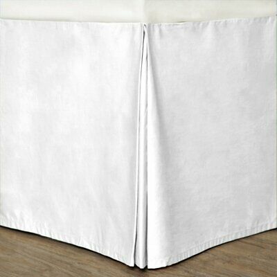 Colors Cotton Bed Skirt by Cotton Loft, White, Twin