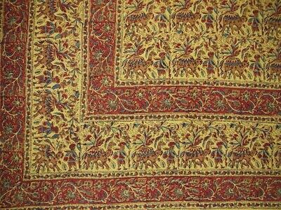 Indian Block Print Tapestry Cotton Spread 106