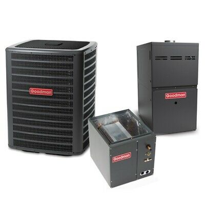 Scratch & Dent - 5 Ton 14 SEER 120k BTU 80% AFUE 2 Stage Multi Speed Goodman Cen