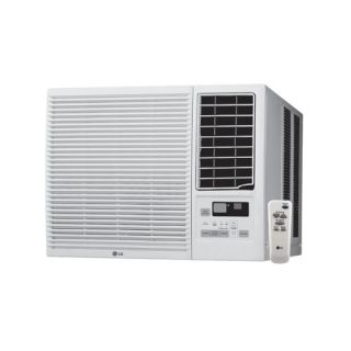 LG LW8016HR 7500 BTU 115V Window Air Conditioner with 3850 BTU Electric Heater a