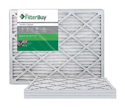 FilterBuy 20x23x1 MERV 8 Pleated AC Furnace Air Filter, Pack of 4 Filters, –