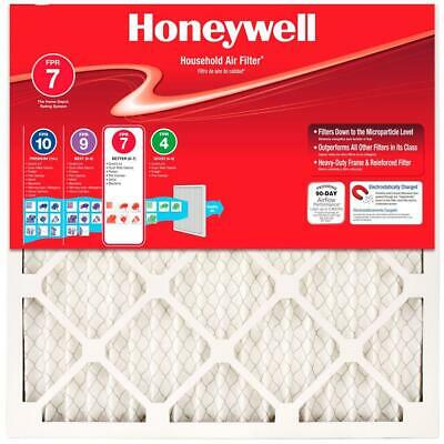 Honeywell 20 in x 25 in x 1 in Allergen Plus Pleated FPR 7 Air Filter (10-Pack)