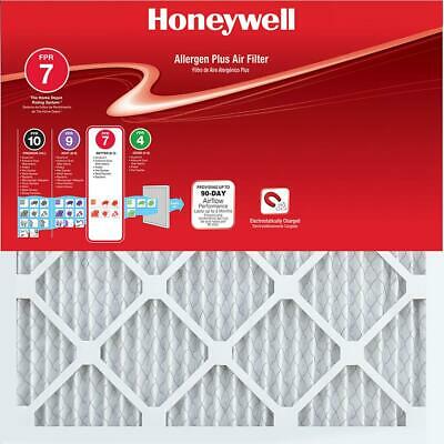 Honeywell 12 in. x 30 in. x 1 in. Allergen Plus FPR 7 Air Filter (2-Pack) - READ