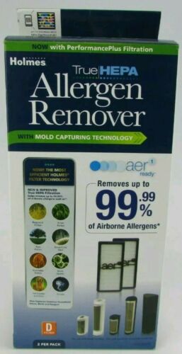 Holmes Aer1 True HEPA Allergen Remover D Air Filter, 2pk HAPF300ADP