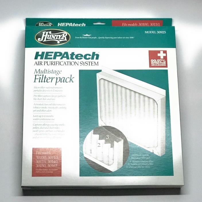 Genuine Hunter HEPAtech Multistage Filter Pack 30925