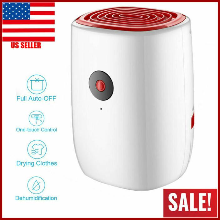 Dehumidifier Moisture Absorber 800ML Portable Mini Electric Air Water Tank Home