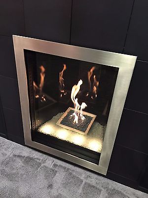 Empire's Forest Hills Portrait-Style Contemporary Direct-Vent Fireplace Modern