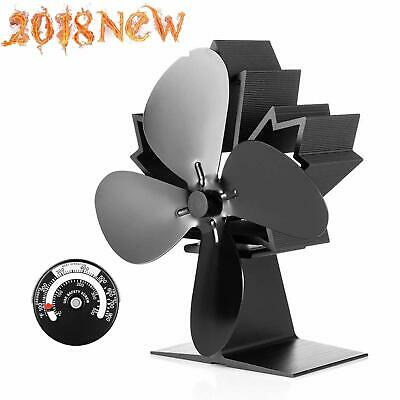 Stove Fan for Wood Fireplace,Heat Powered Stove and Log Burner,Ultra Silent