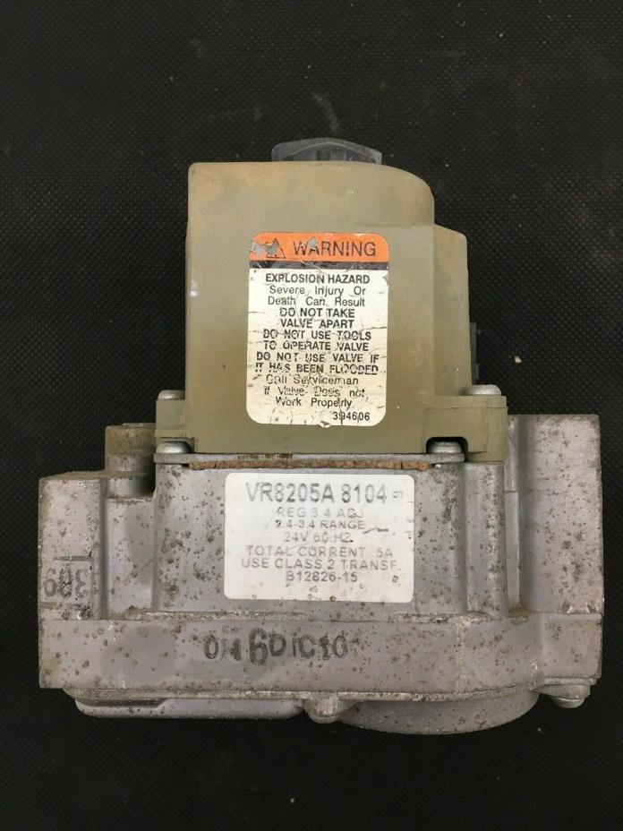 Honeywell Furnace Gas Valve VR8205A8104 B12826-15 used + FREE Priority shipping