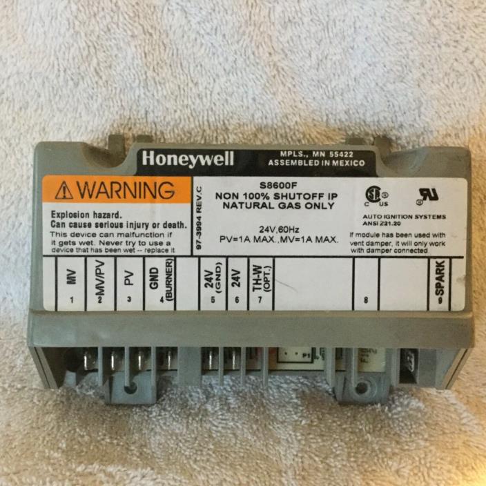 Honeywell S8600F Free shipping
