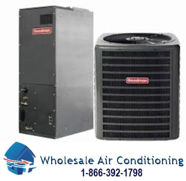 Goodman 3.5 Ton 16 Seer Complete Central Air Conditioner/GSX160421F/ASPT49D14A