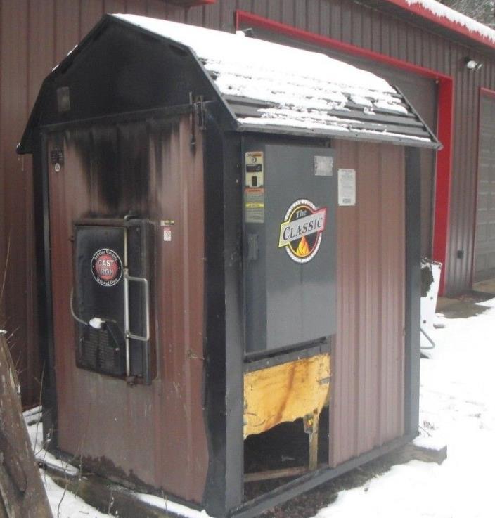 Central Boiler Outdoor Wood Furnace Model CL 5648 Ready To Work!