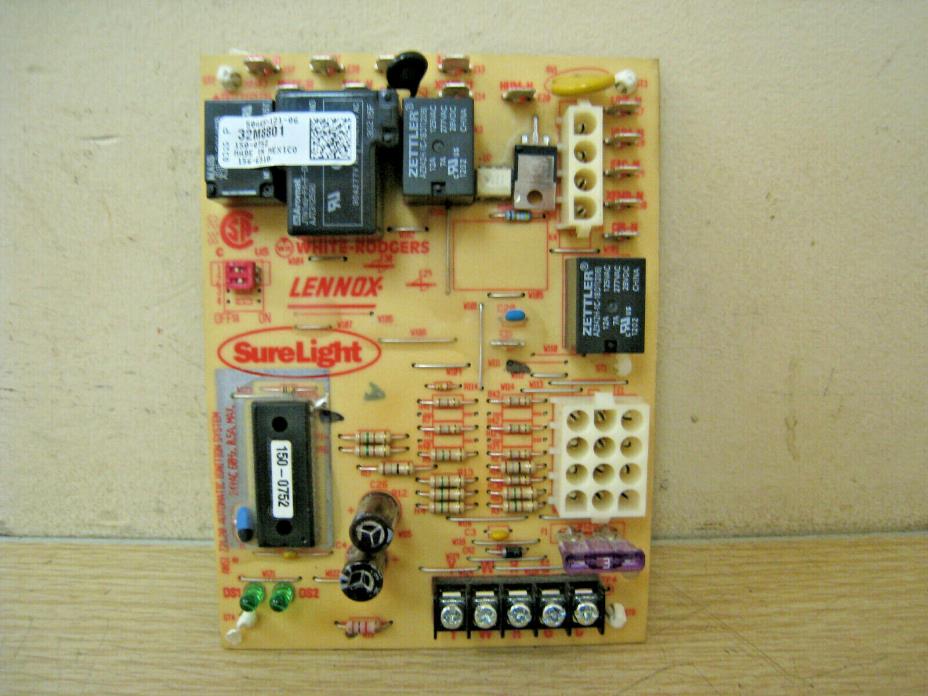 White Rodgers Lennox Surelight 50A65-121-06 32M8801 Control Board Free Shipping