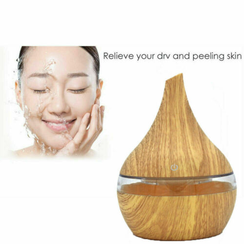 USB LED Ultrasonic Aroma Humidifier Essential Oil Diffuser Aromatherapy Purifier