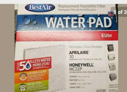 BestAir A10W Humidifier Replacement Water Pad Filter