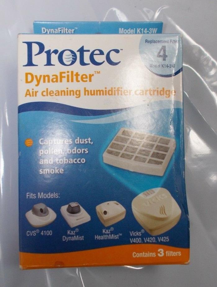 Protec DynaFilter Air Cleaning Humidifier Cartridges Replacement Filter